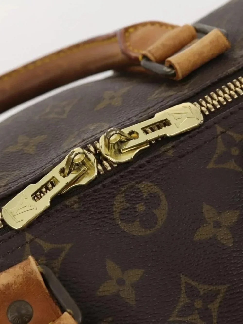 LOUIS VUITTON Monogram Keepall 45 Boston Bag M41428 LV Auth BA10838